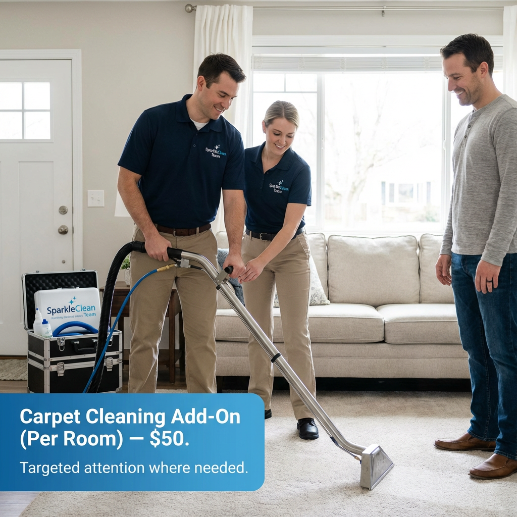 Carpet Cleaning Add-On (Per Room)
