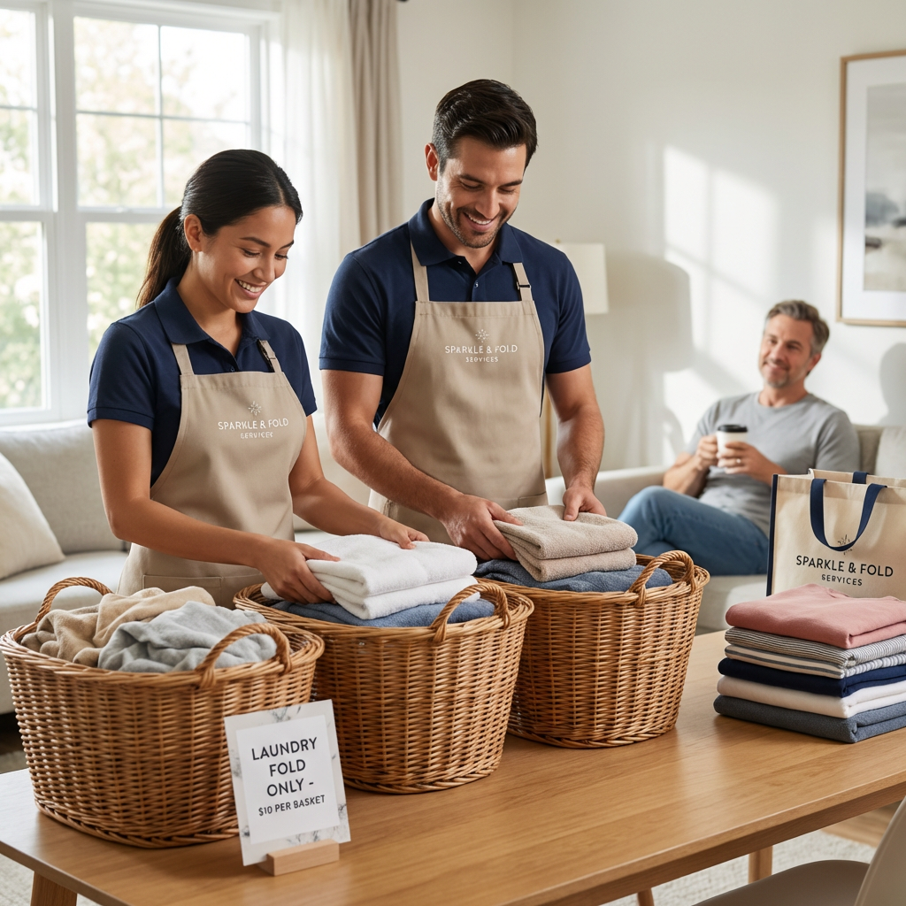 Laundry Fold Only (Per Basket) Add-On